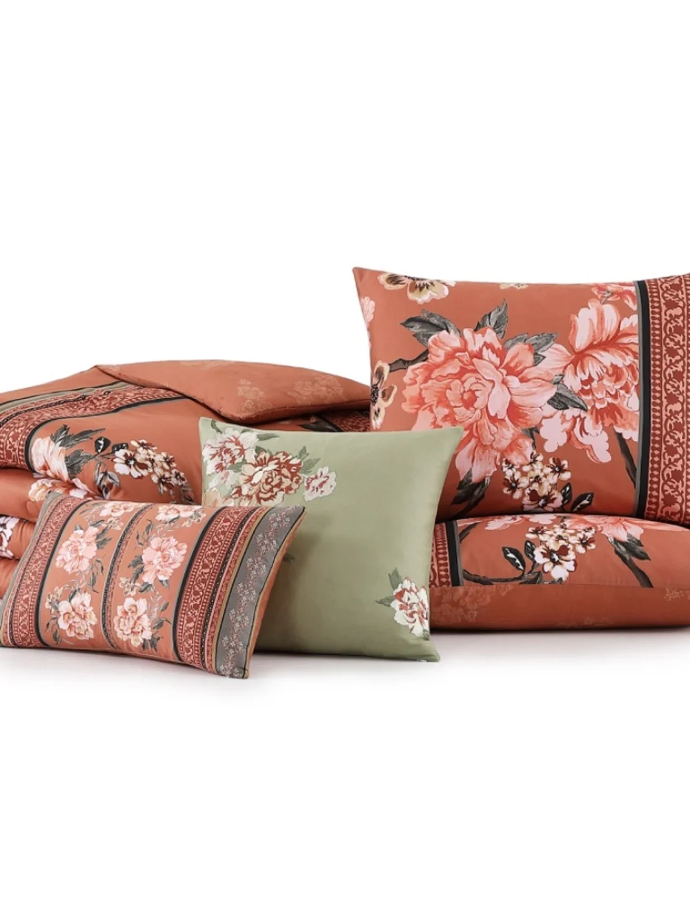 Bebejan Rossana Reversible Queen Comforter Set